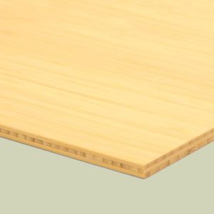 Bambusplatte Natur vertikal 7mm